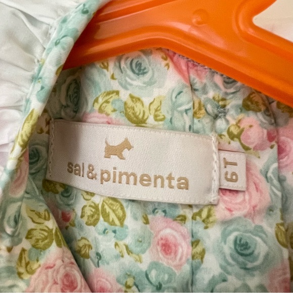 🆕Sal&Pimenta floral dress 6T NWOT - Picture 10 of 15